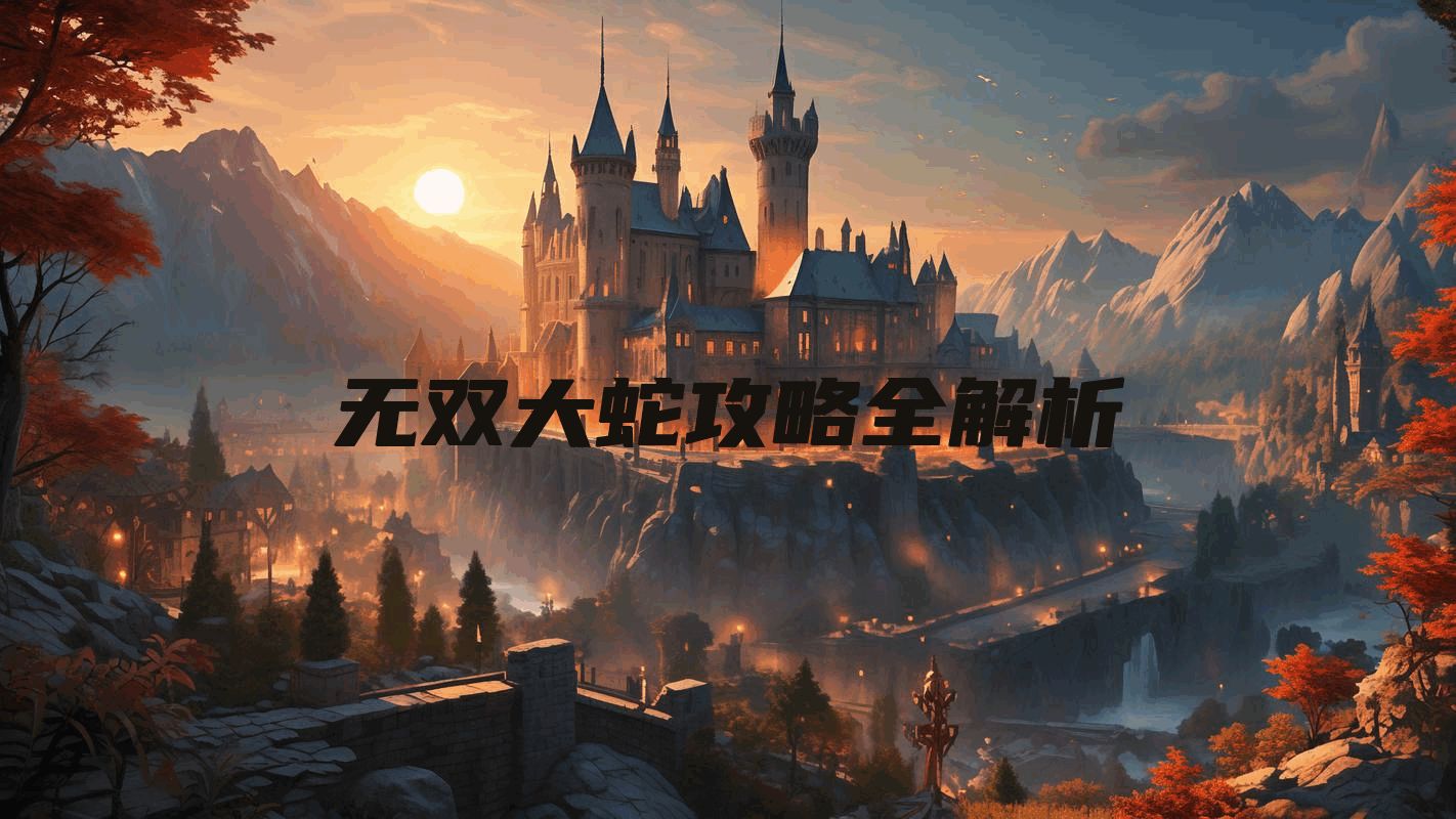 无双大蛇攻略全解析