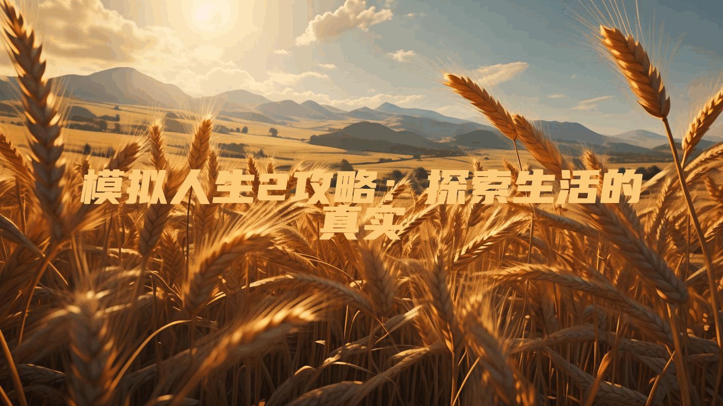 模拟人生2攻略：探索生活的真实