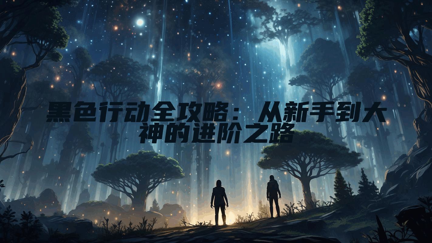黑色行动全攻略：从新手到大神的进阶之路