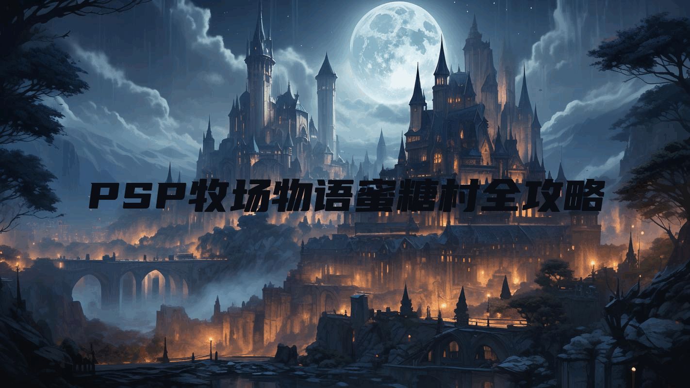 PSP牧场物语蜜糖村全攻略