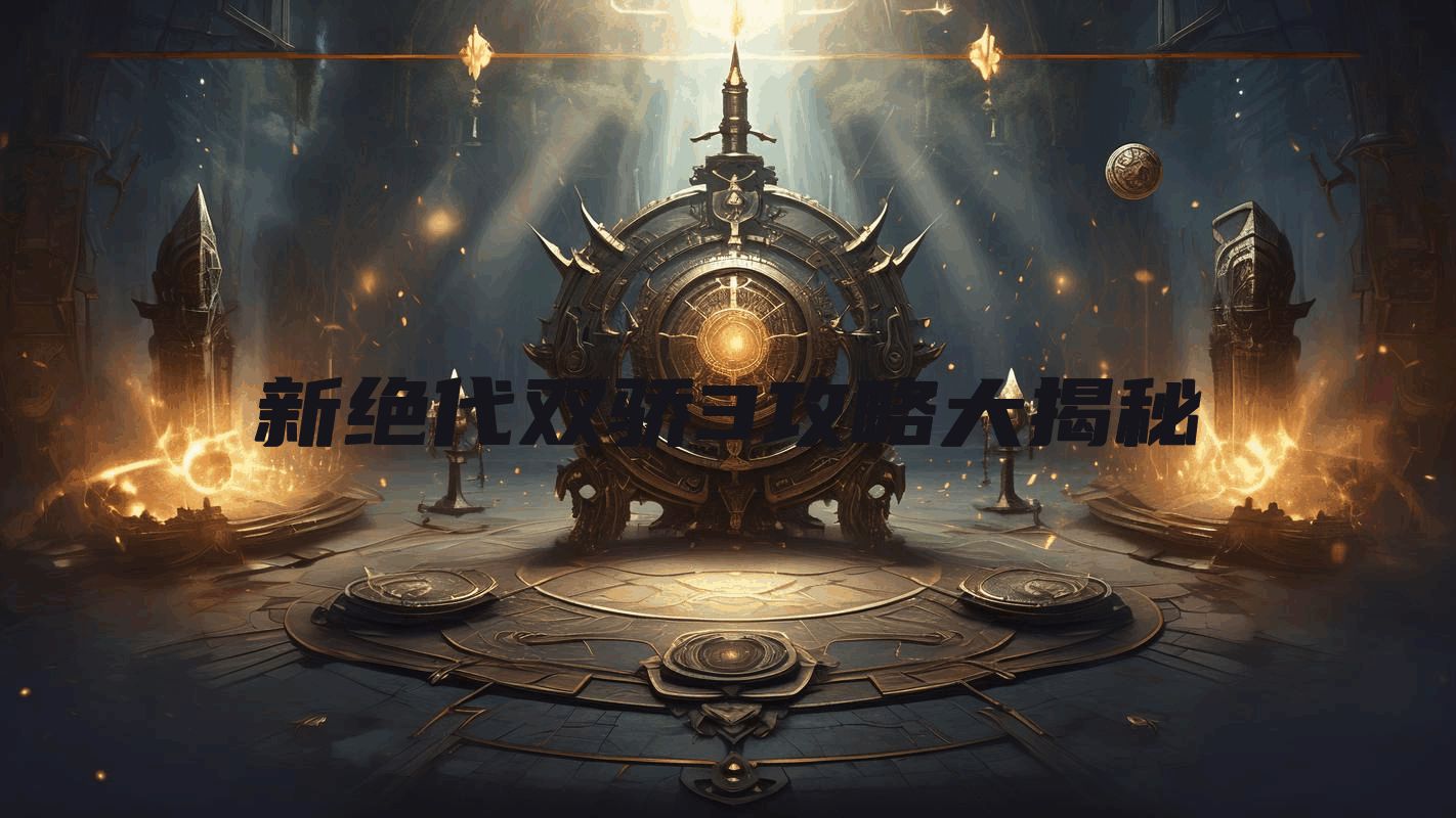 新绝代双骄3攻略大揭秘