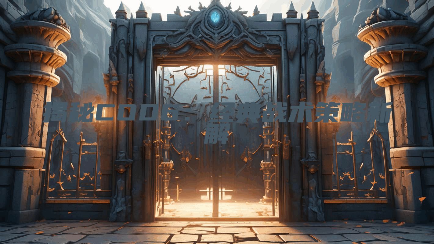 揭秘COD6：经典战术策略新解