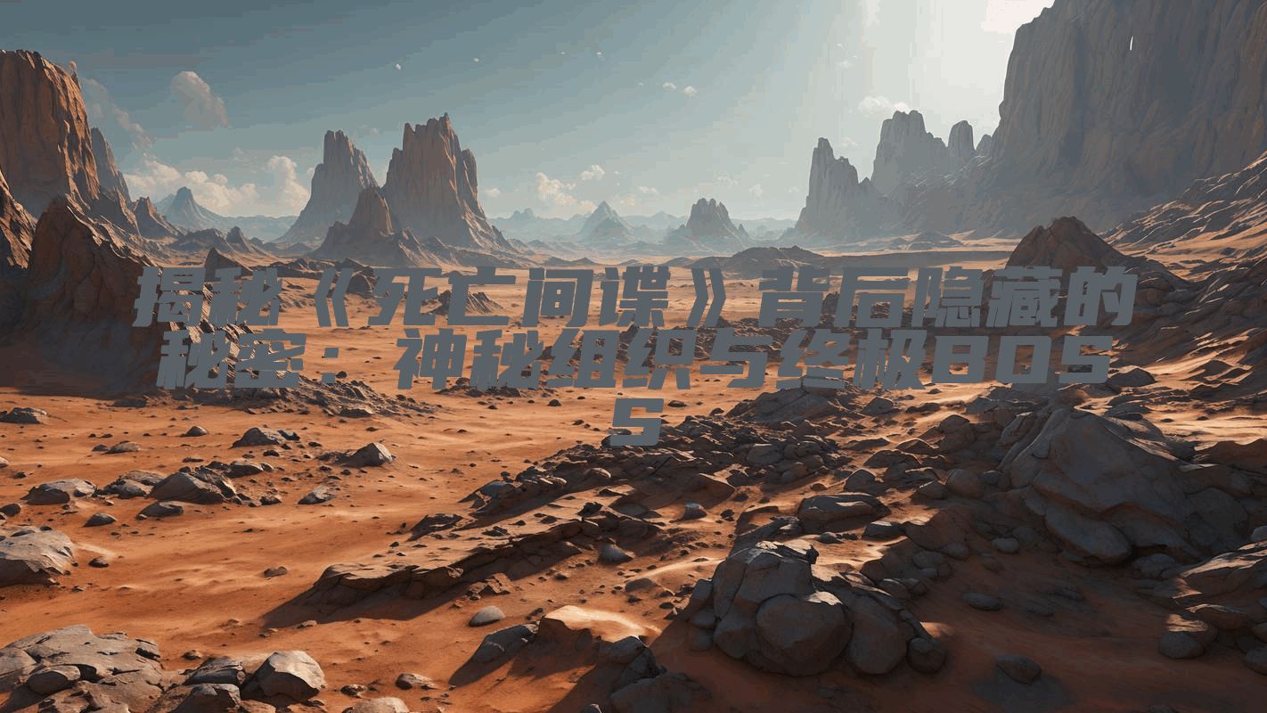 揭秘《死亡间谍》背后隐藏的秘密：神秘组织与终极BOSS