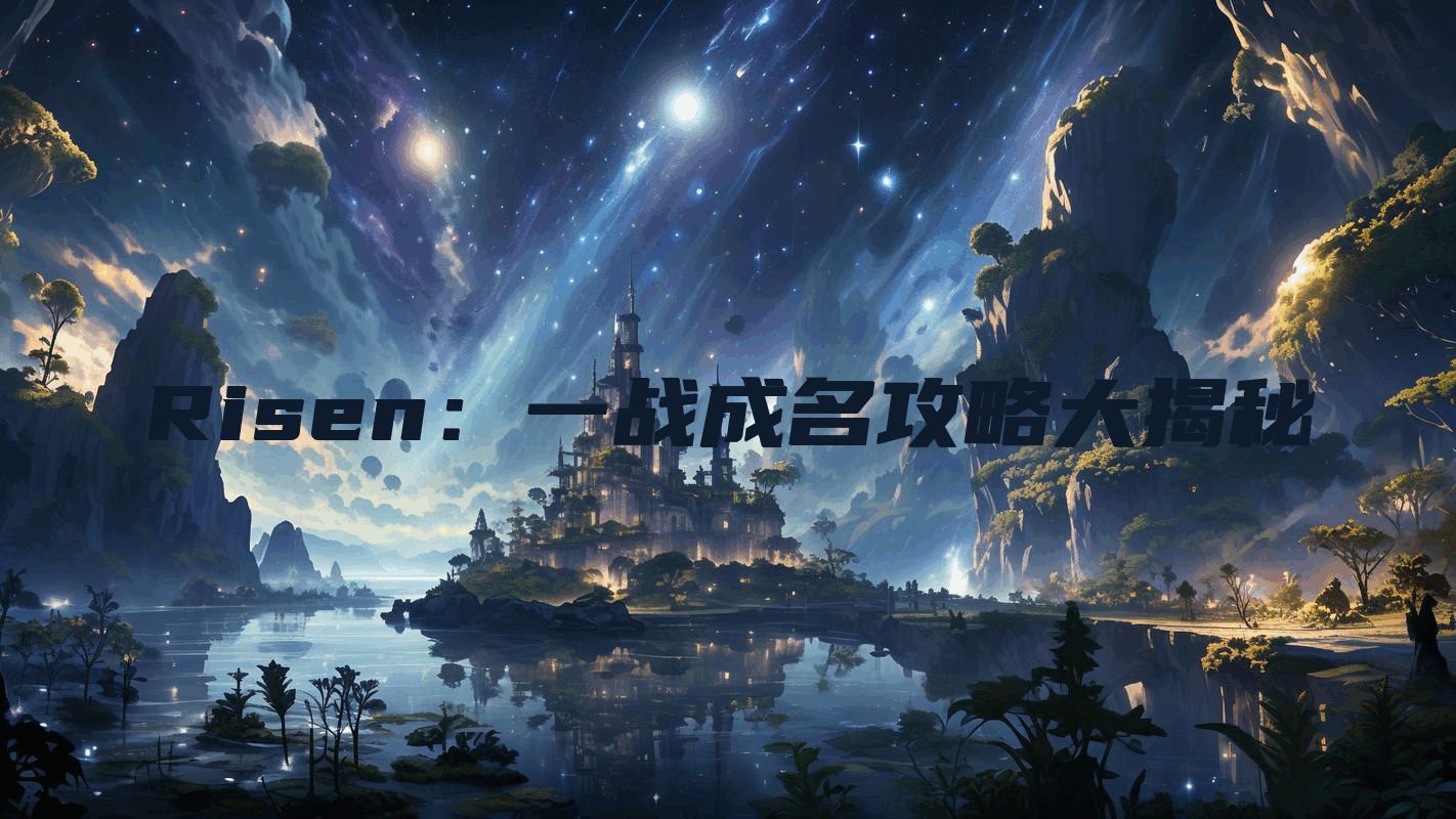 Risen：一战成名攻略大揭秘