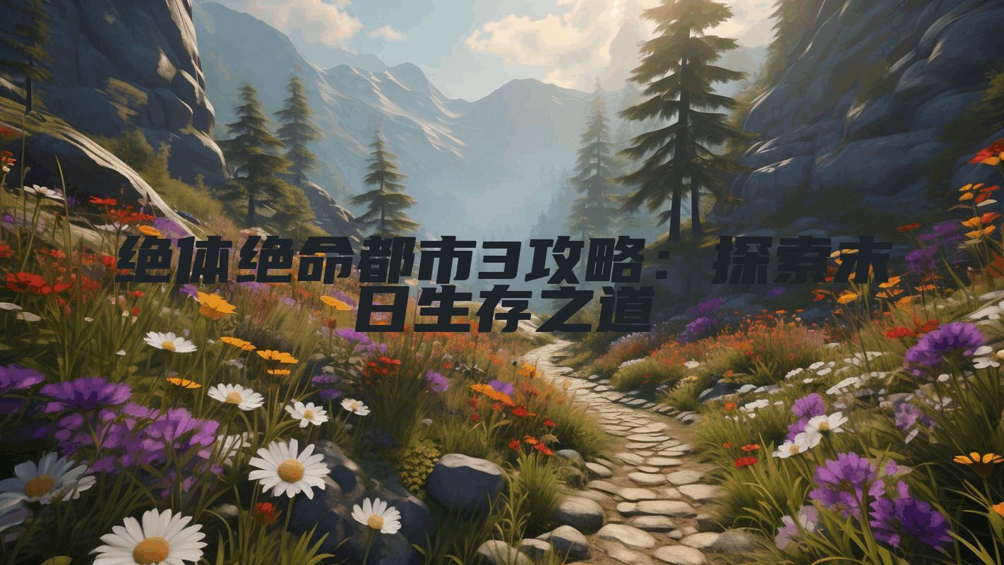 绝体绝命都市3攻略：探索末日生存之道