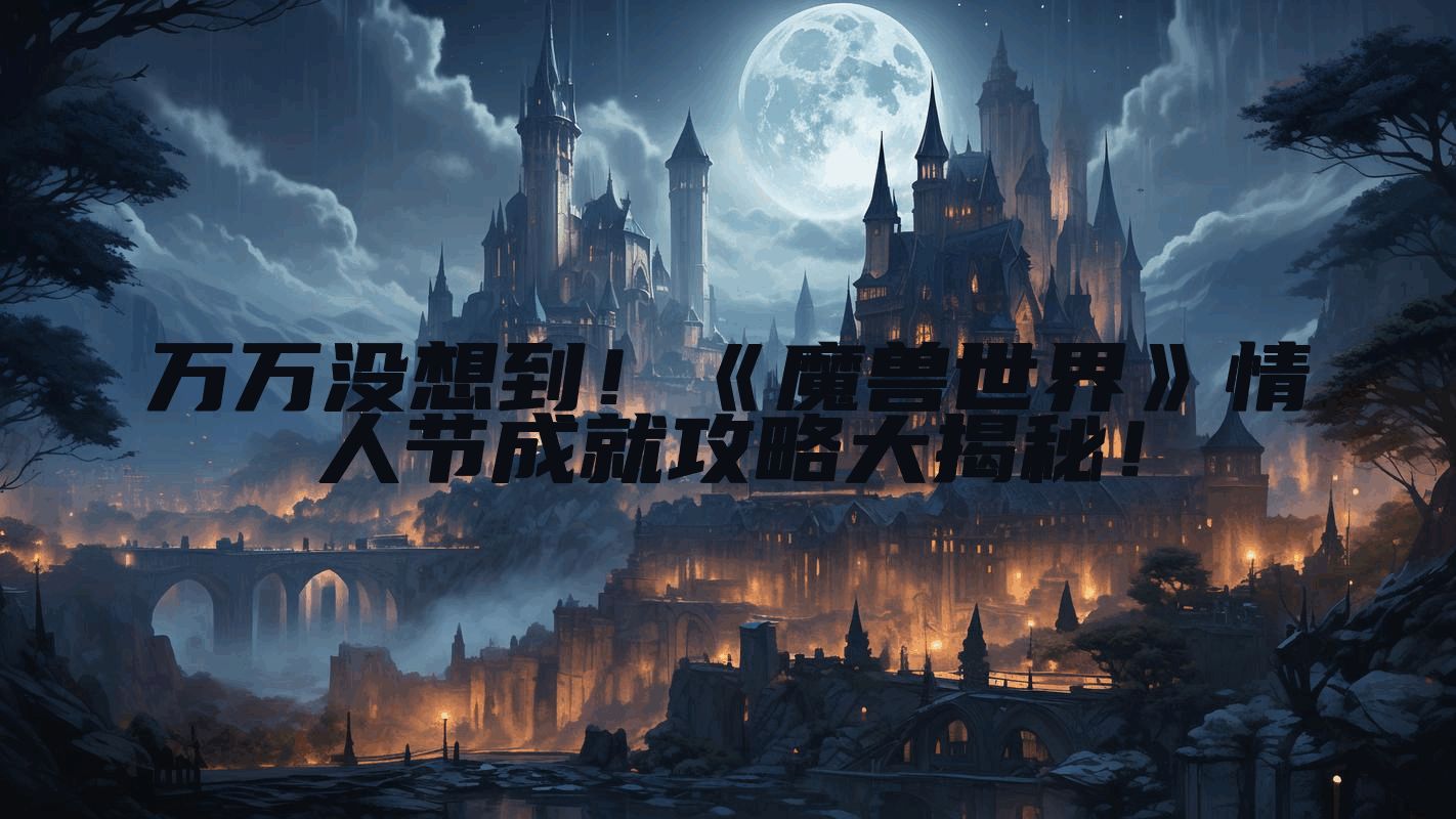 万万没想到！《魔兽世界》情人节成就攻略大揭秘！