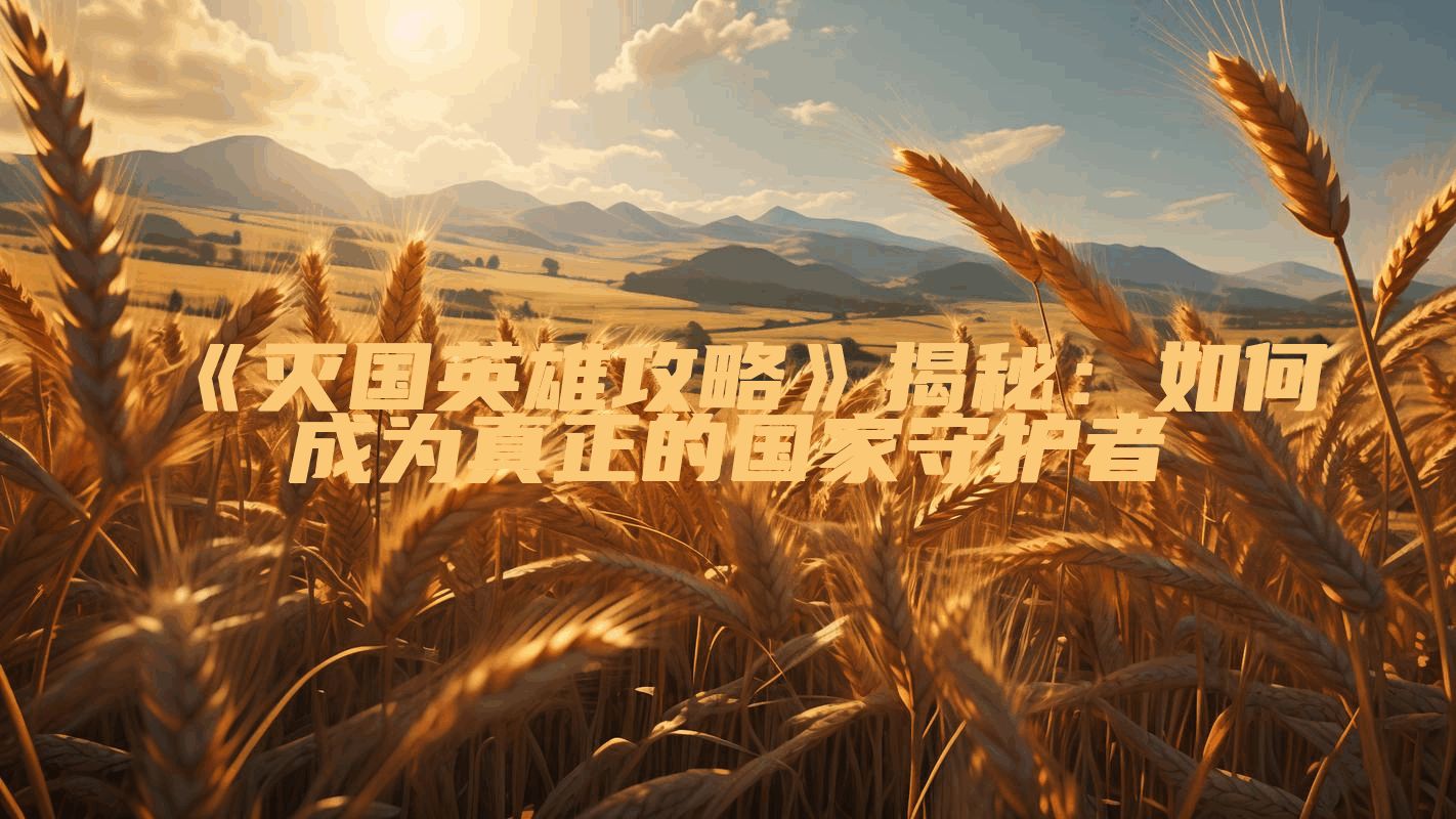 《灭国英雄攻略》揭秘：如何成为真正的国家守护者