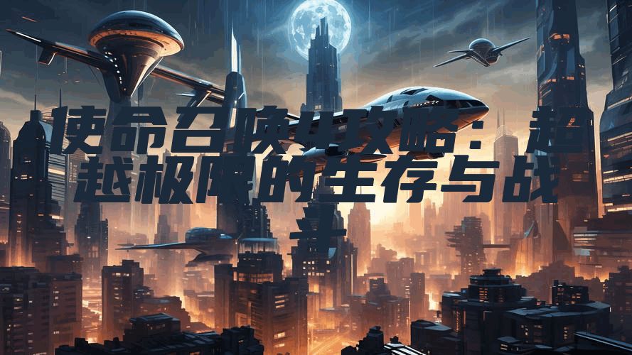 使命召唤4攻略：超越极限的生存与战斗
