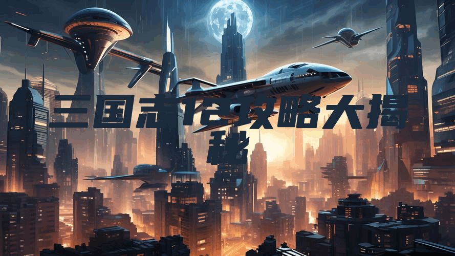 三国志12攻略大揭秘