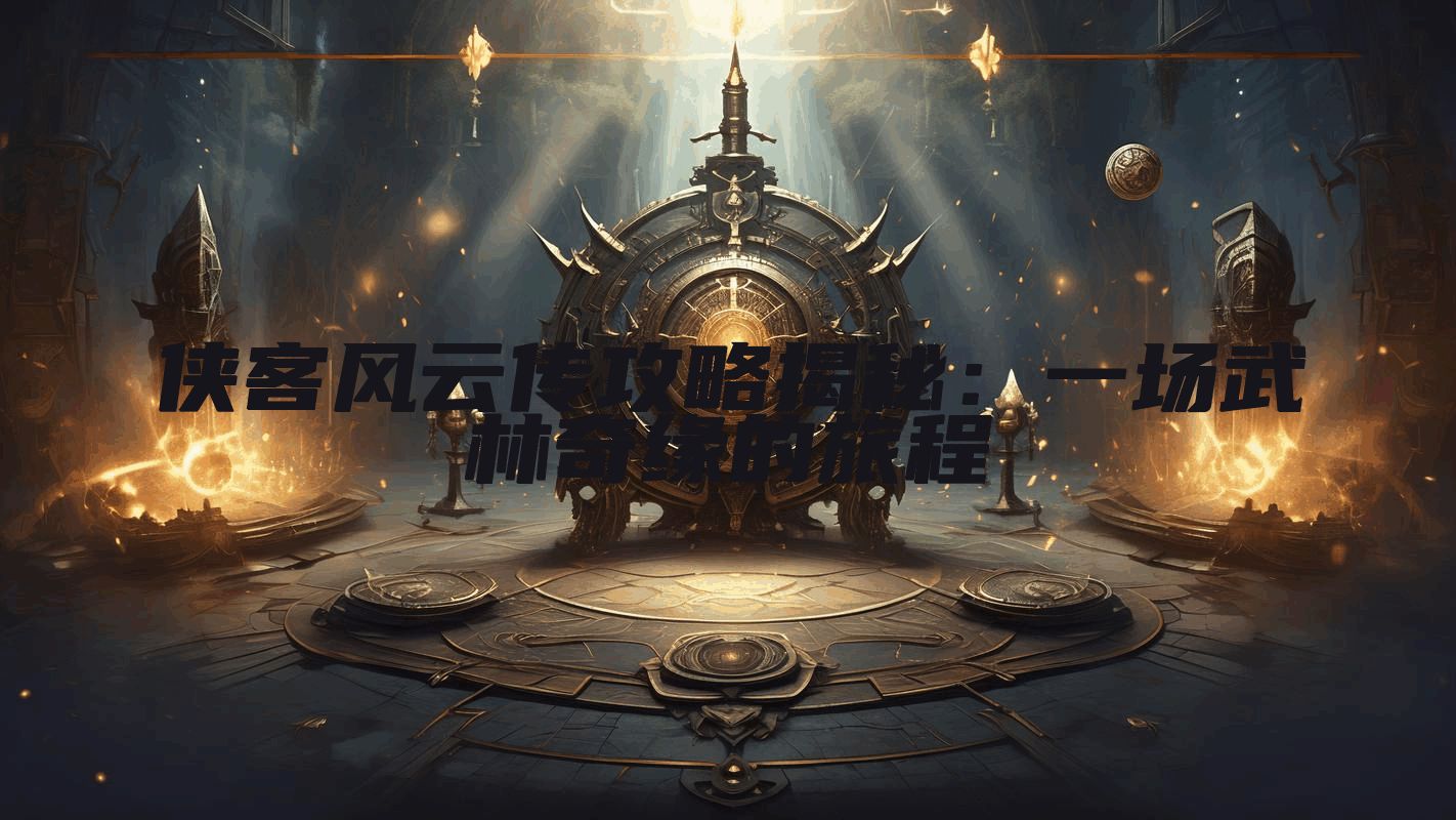 侠客风云传攻略揭秘：一场武林奇缘的旅程