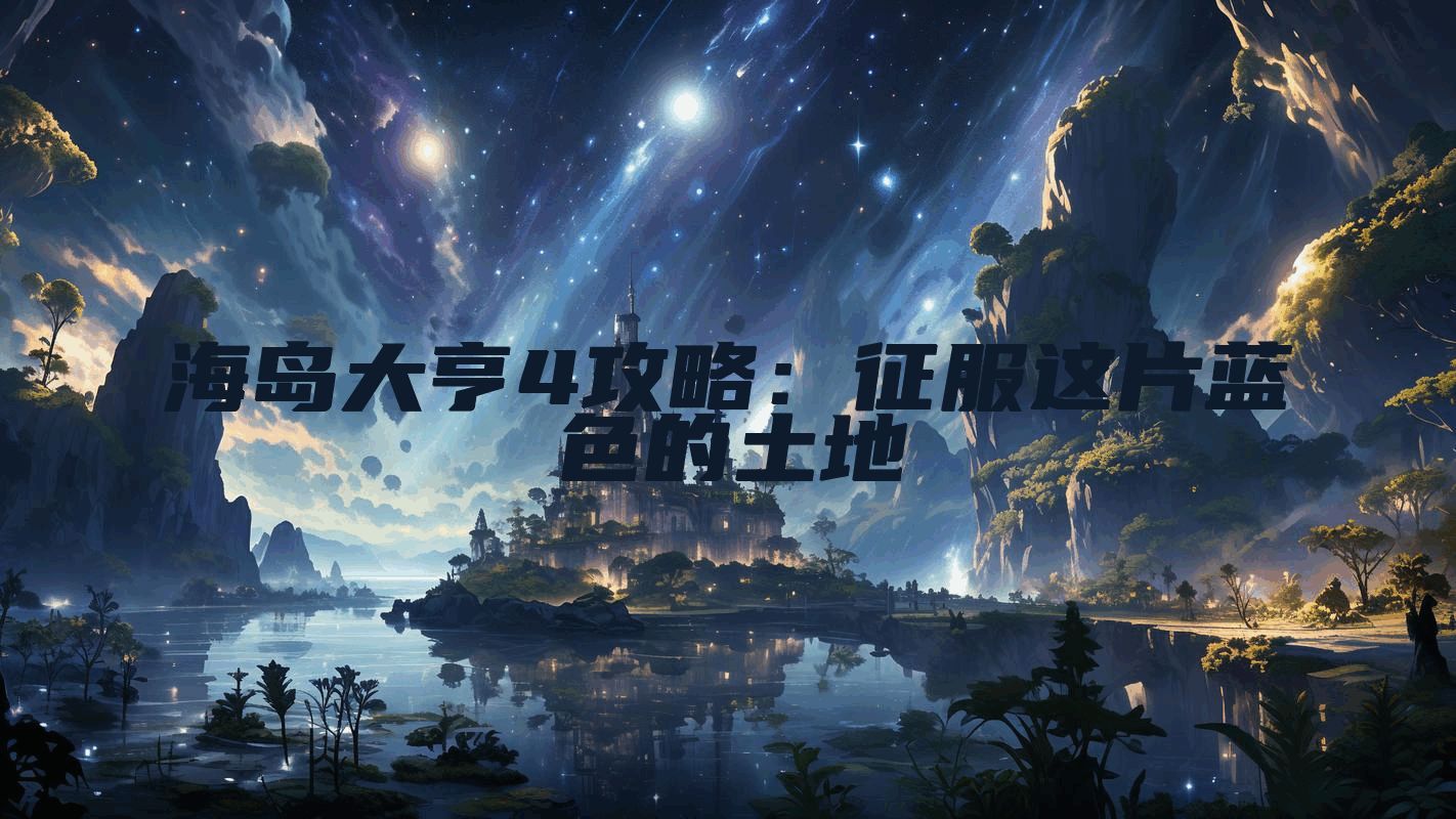 海岛大亨4攻略：征服这片蓝色的土地