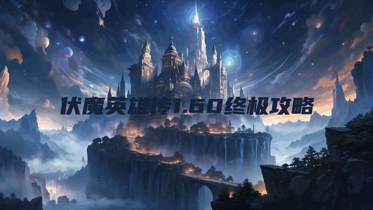 伏魔英雄传1.60终极攻略