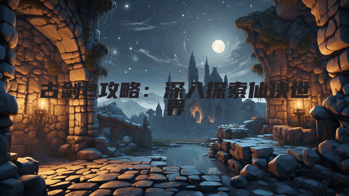 古剑2攻略：深入探索仙侠世界