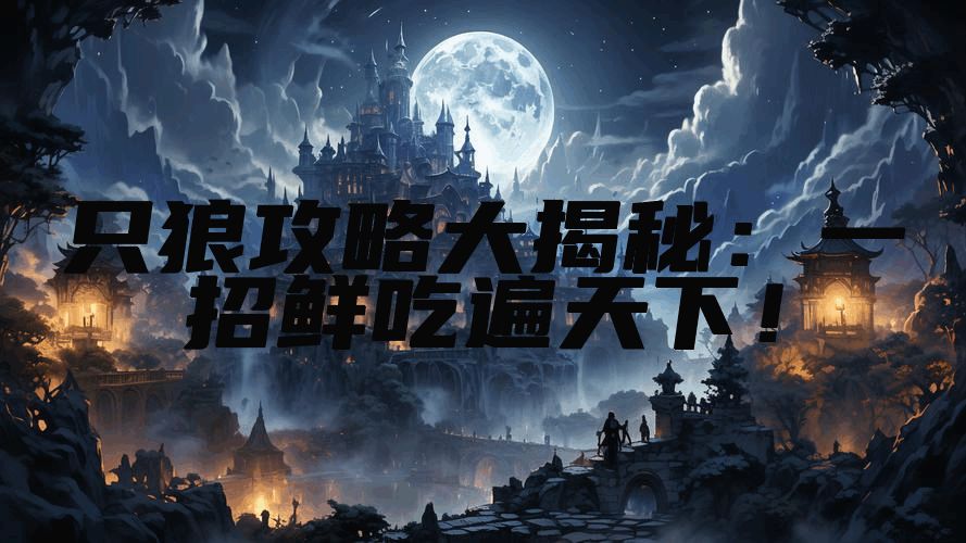 只狼攻略大揭秘：一招鲜吃遍天下！