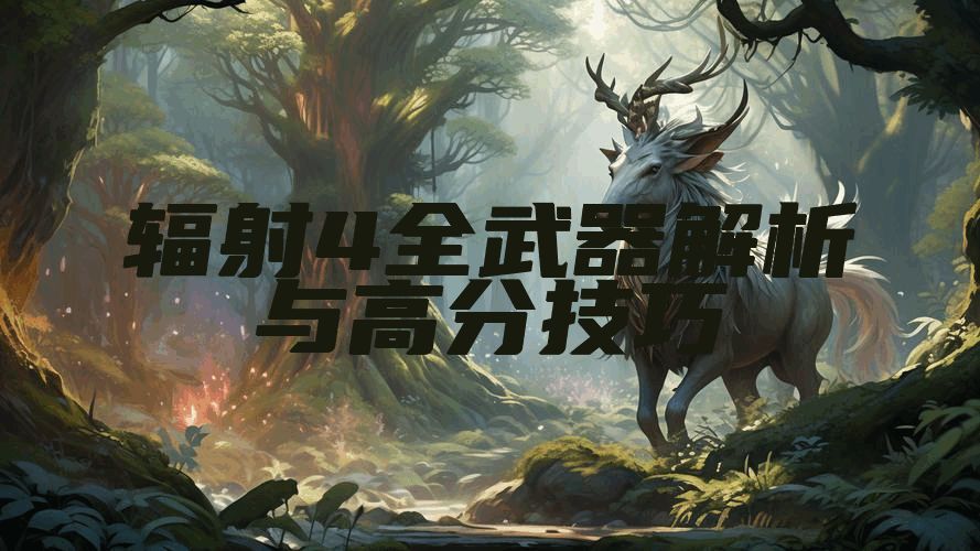 辐射4全武器解析与高分技巧
