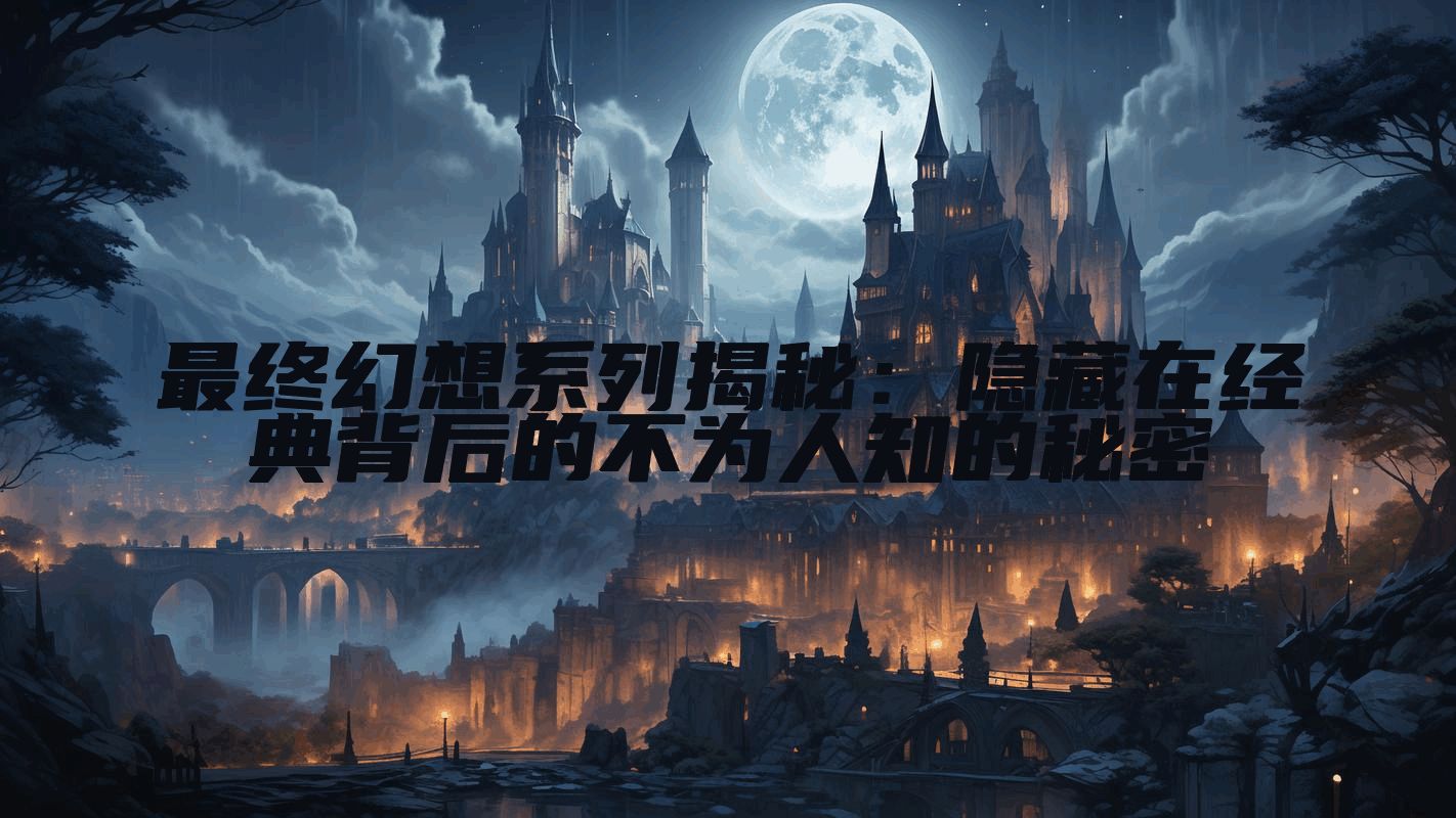 最终幻想系列揭秘：隐藏在经典背后的不为人知的秘密