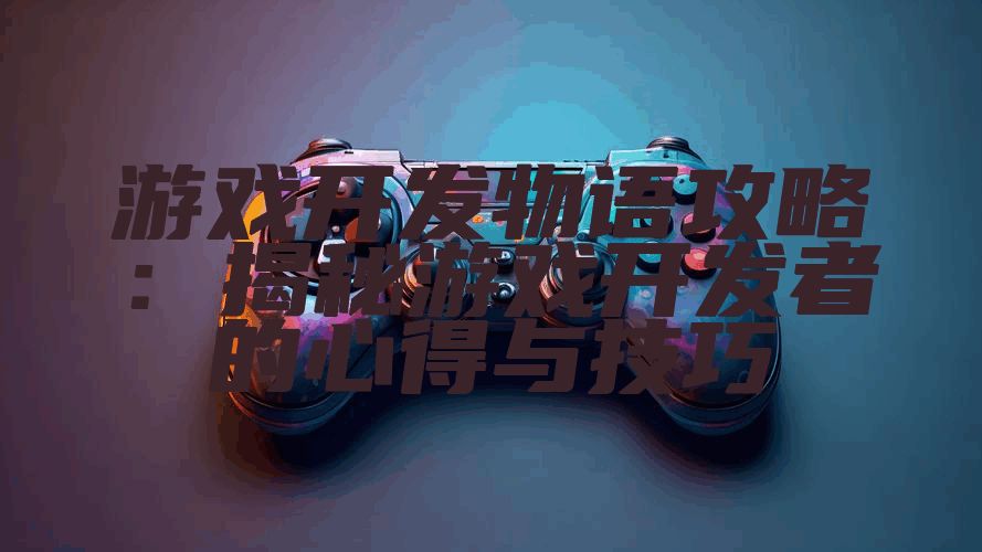 游戏开发物语攻略：揭秘游戏开发者的心得与技巧
