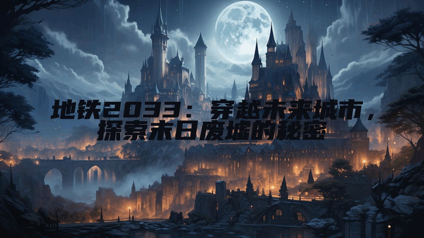 地铁2033：穿越未来城市，探索末日废墟的秘密