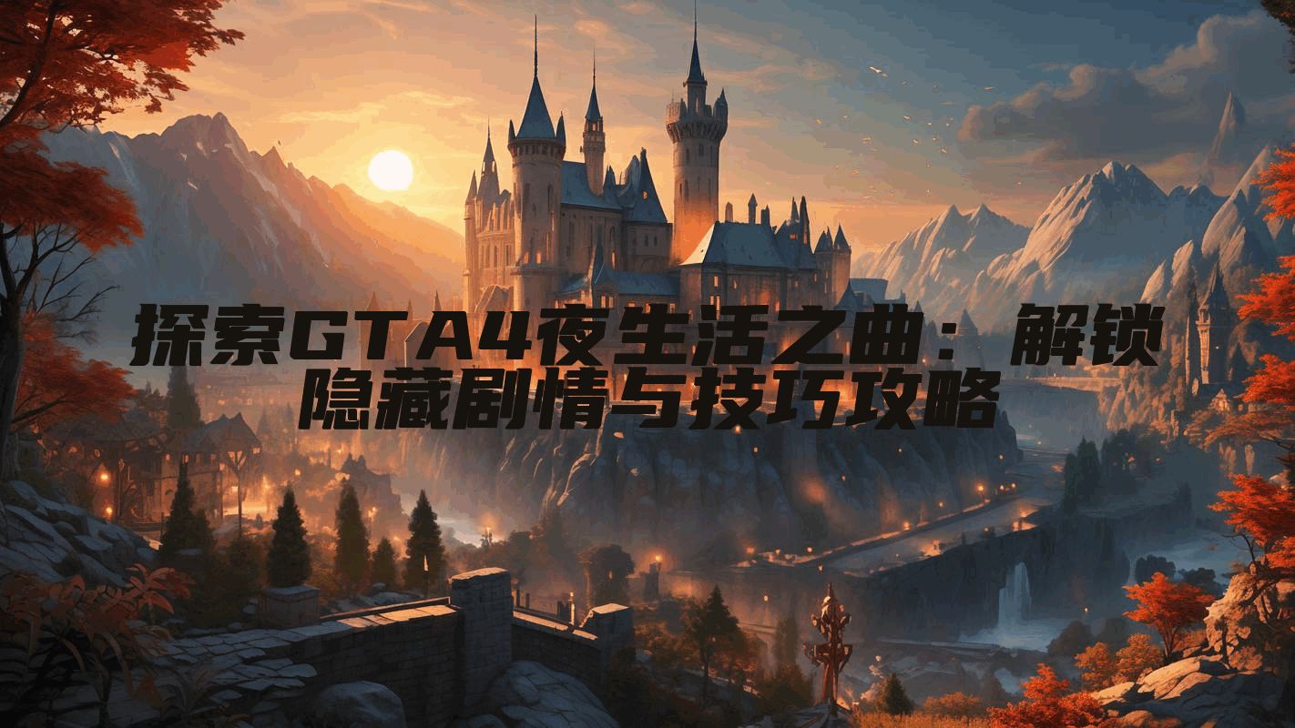 探索GTA4夜生活之曲：解锁隐藏剧情与技巧攻略