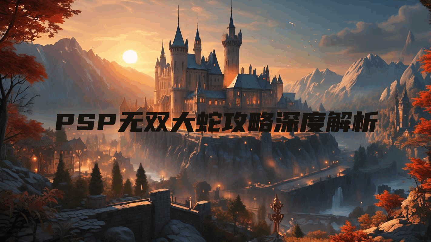 PSP无双大蛇攻略深度解析