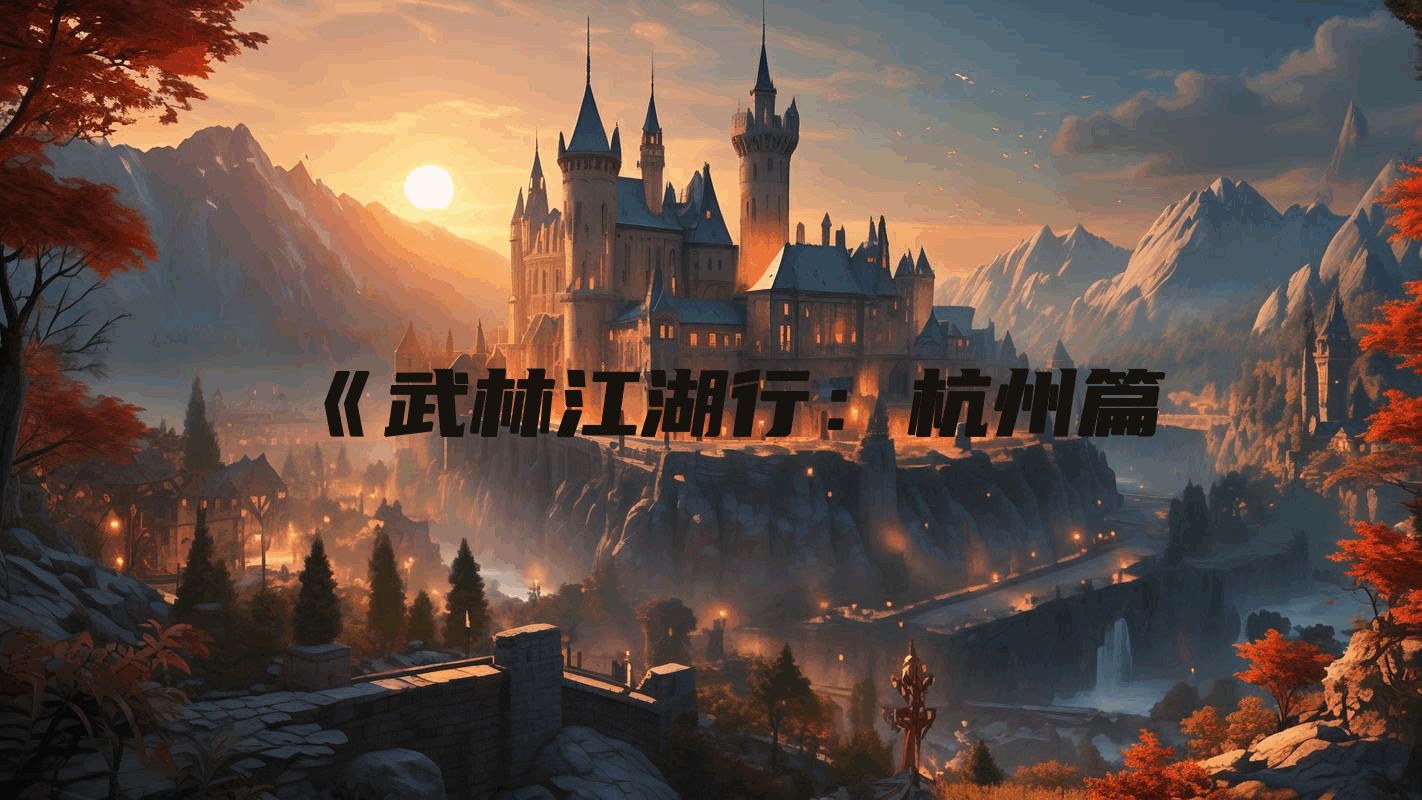 《武林江湖行:杭州篇