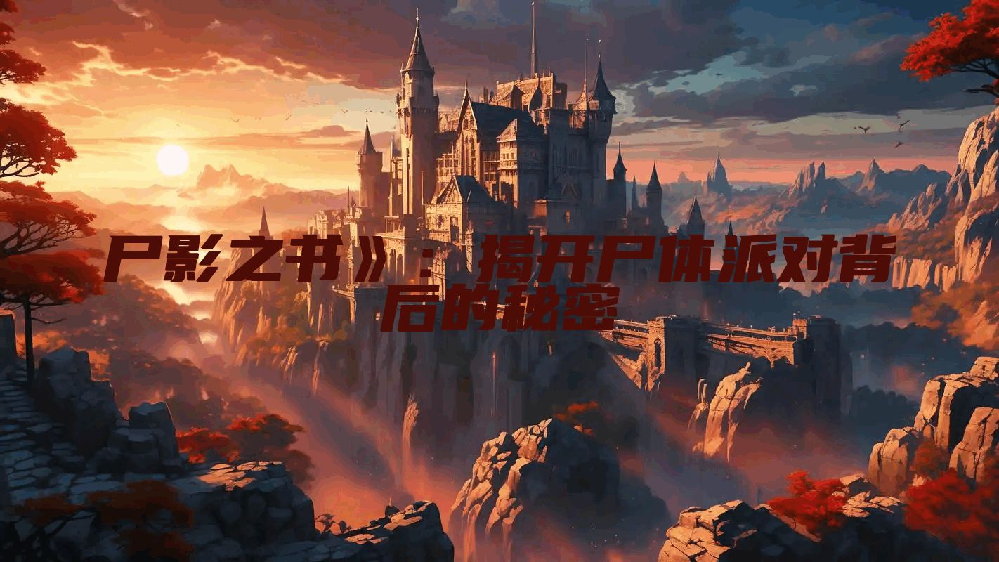 尸影之书》：揭开尸体派对背后的秘密