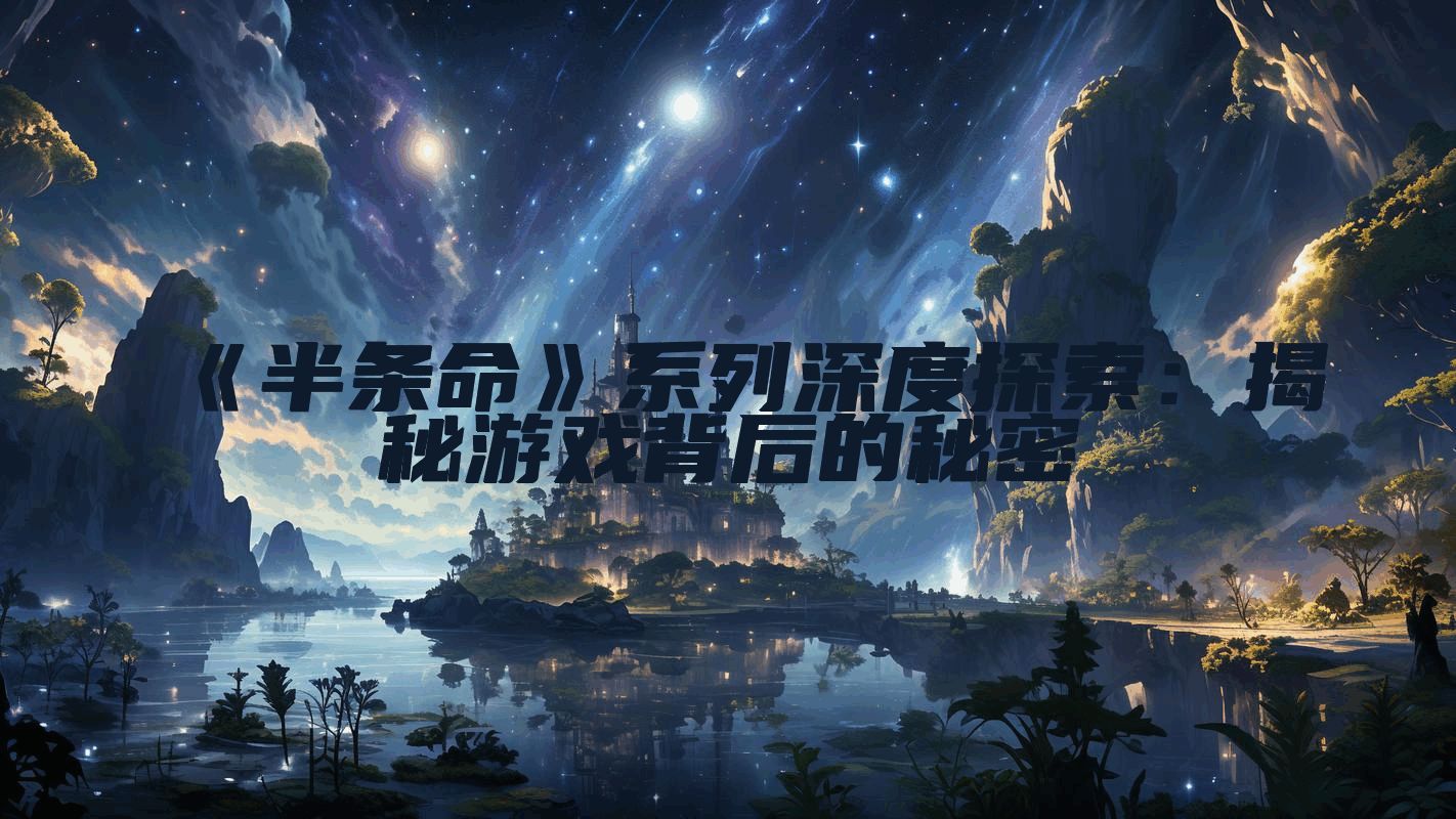 《半条命》系列深度探索：揭秘游戏背后的秘密