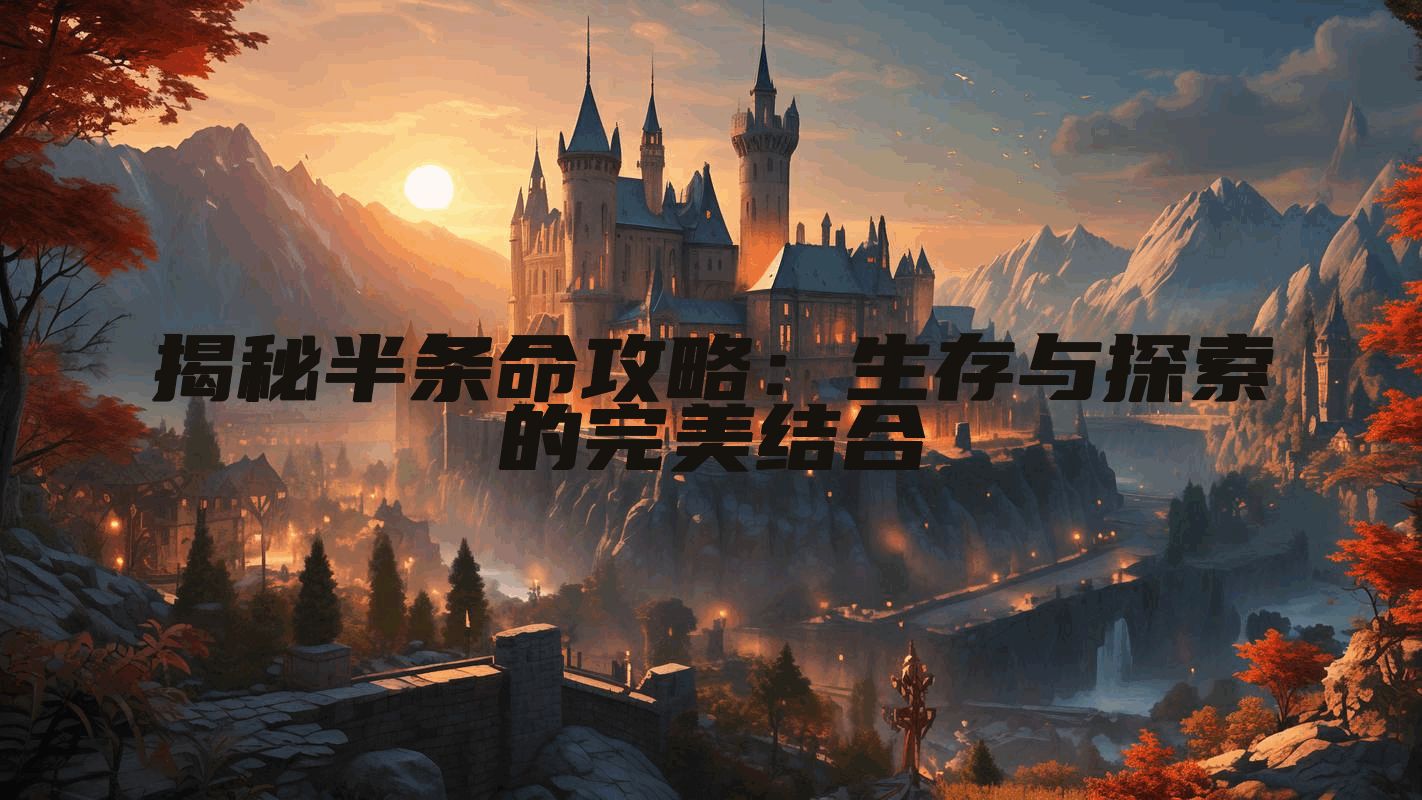 揭秘半条命攻略:生存与探索的完美结合