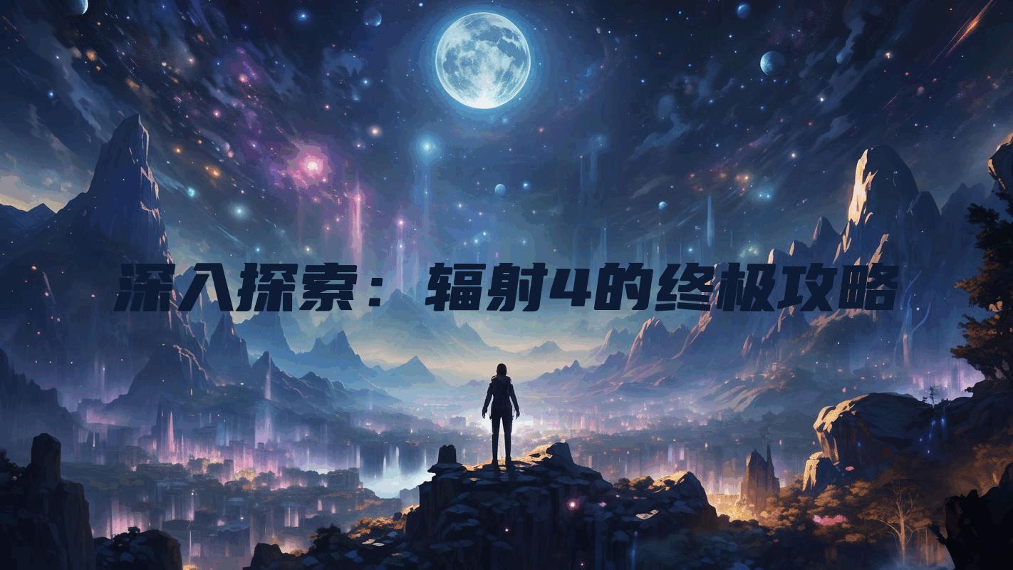 深入探索：辐射4的终极攻略