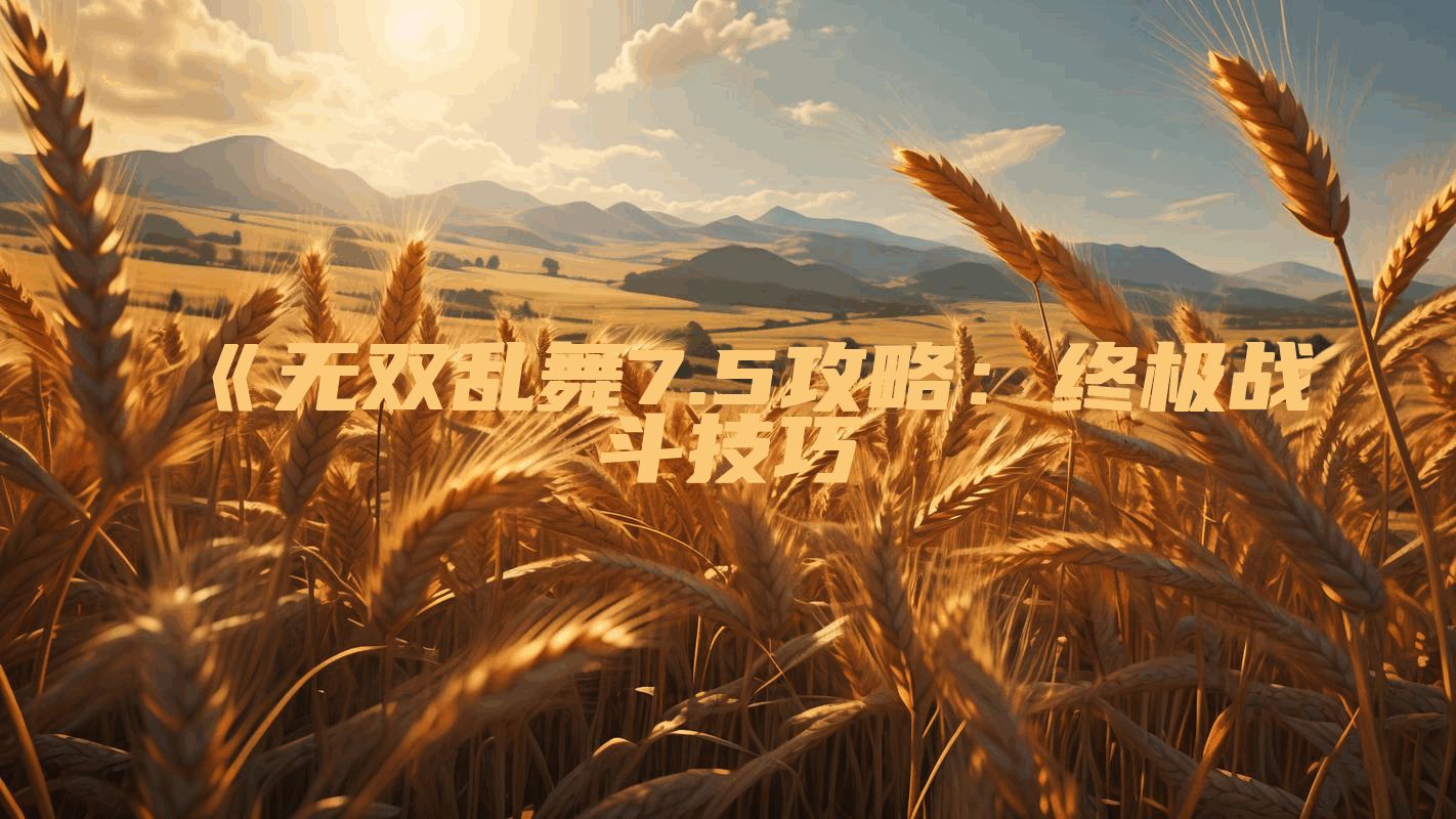 《无双乱舞7.5攻略：终极战斗技巧